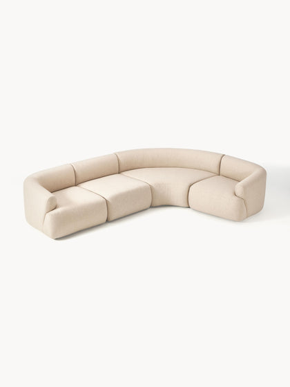 Westwing Collection Modulares Ecksofa Sofia (4-Sitzer) Blitzangebot