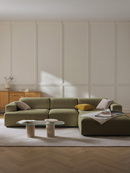 Westwing Collection Ecksofa Melva (4-Sitzer) Letzte 3 Tage