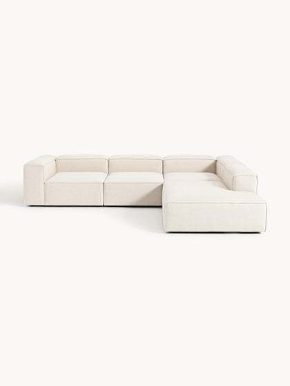 Westwing Collection Modulares XL-Ecksofa Lennon aus Leinen-Mix JETZT KAUFEN