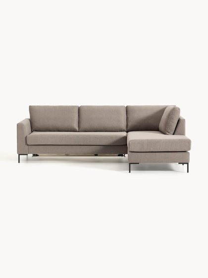 Westwing Collection Schlafsofa Luna (3-Sitzer) mit Matratze Vierteljährliche Förderung