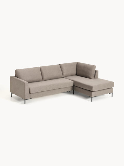 Westwing Collection Schlafsofa Luna (3-Sitzer) mit Matratze Vierteljährliche Förderung