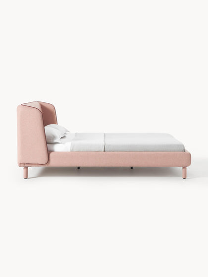 Westwing Collection Polsterbett Luma mit Kopfteil Speichern exportieren