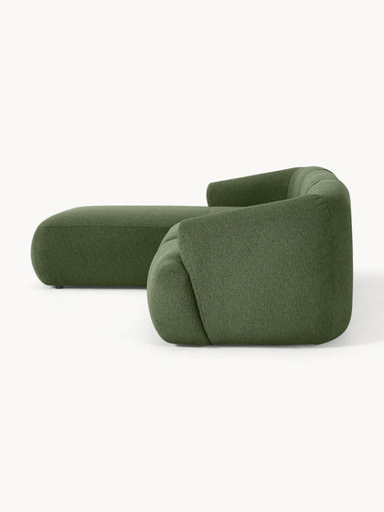 Westwing Collection Modulares Bouclé-Ecksofa Sofia (3-Sitzer) Hotsell