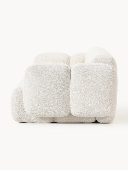 Westwing Collection Modulares Sofa Tayla (3-Sitzer) aus Bouclé Blitzverkäufe
