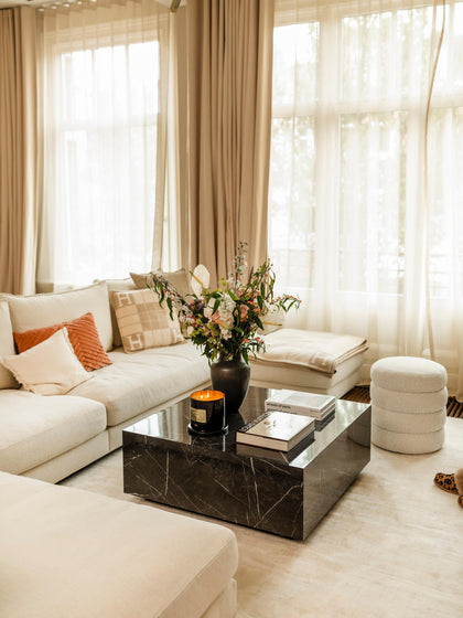 Westwing Collection Couchtisch Lesley in Marmor-Optik Exklusivangebot