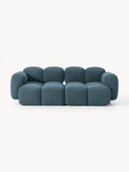 Westwing Collection Modulares Sofa Tayla (3-Sitzer) aus Bouclé Valentinstagsangebot