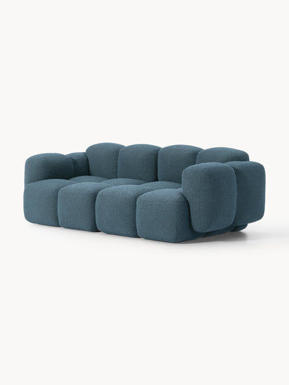 Westwing Collection Modulares Sofa Tayla (3-Sitzer) aus Bouclé Valentinstagsangebot