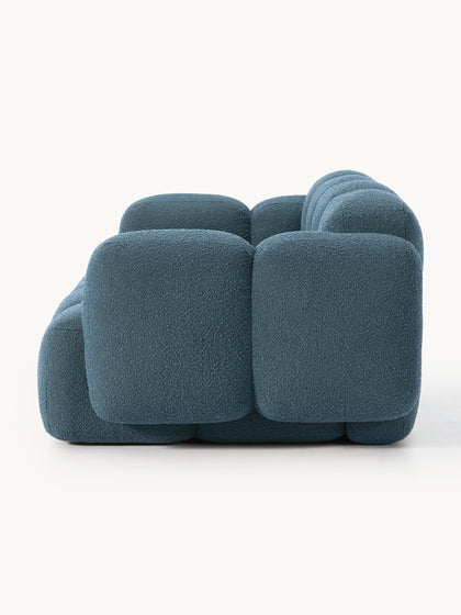 Westwing Collection Modulares Sofa Tayla (3-Sitzer) aus Bouclé Valentinstagsangebot