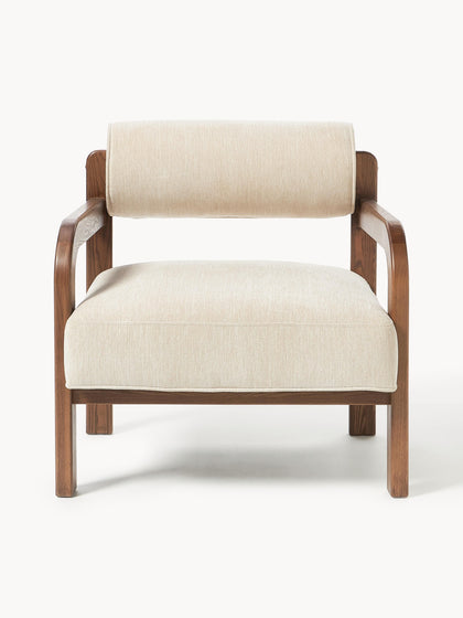 Westwing Collection Loungesessel Raymond aus Eschenholz Exklusive Angebote