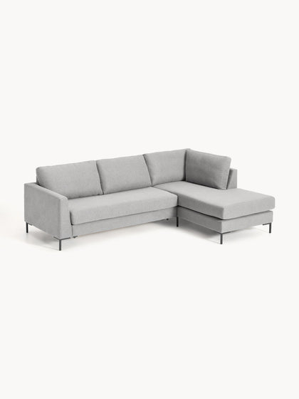 Westwing Collection Schlafsofa Luna (3-Sitzer) mit Matratze Tägliche Deals