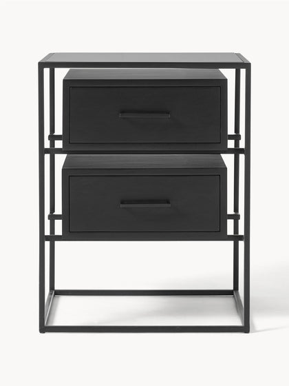 Westwing Collection Nachttisch Lyle aus Mangoholz Super Sparpreis