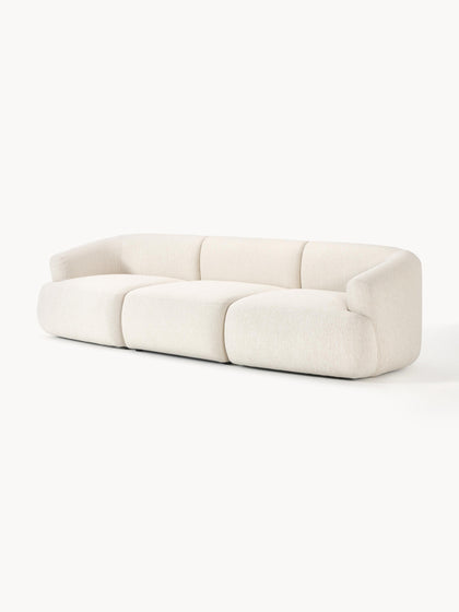 Westwing Collection Modulares Sofa Sofia (3-Sitzer) Kostenlose Rückgabe