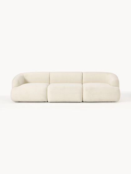 Westwing Collection Modulares Teddy-Sofa Sofia (3-Sitzer) Nur noch ein Tag übrig