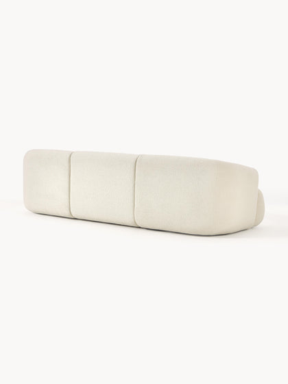 Westwing Collection Modulares Teddy-Sofa Sofia (3-Sitzer) Nur noch ein Tag übrig