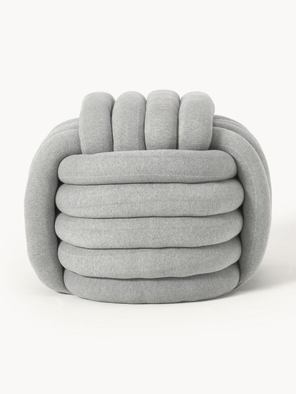 Westwing Collection Knoten-Pouf Twist Super Rabatt