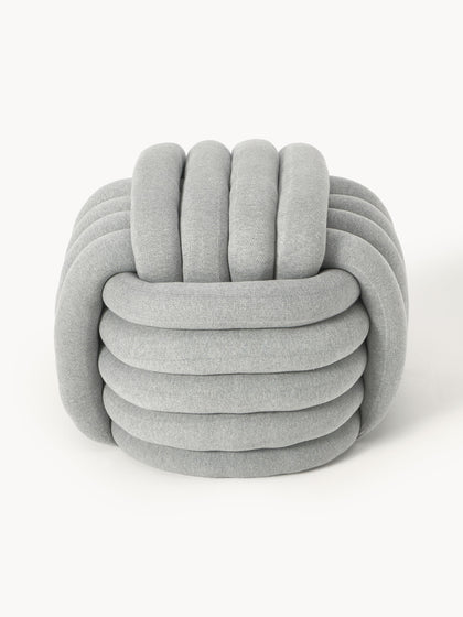 Westwing Collection Knoten-Pouf Twist Super Rabatt