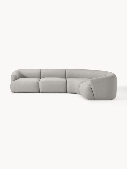 Westwing Collection Modulares Ecksofa Sofia (4-Sitzer) 50% Rabatt mit kostenlosem Versand