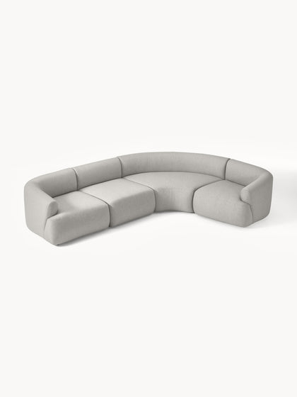 Westwing Collection Modulares Ecksofa Sofia (4-Sitzer) 50% Rabatt mit kostenlosem Versand