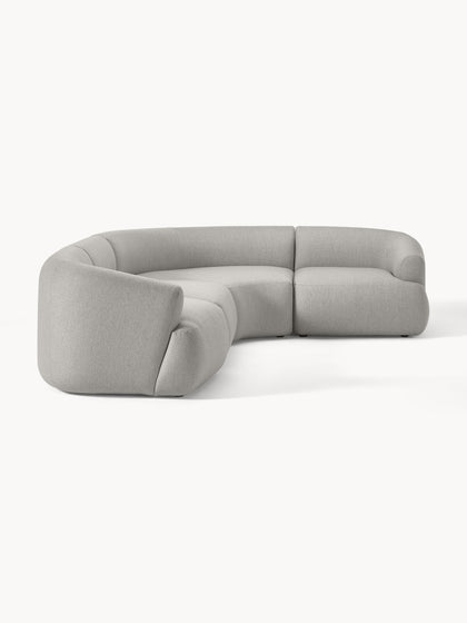 Westwing Collection Modulares Ecksofa Sofia (4-Sitzer) 50% Rabatt mit kostenlosem Versand