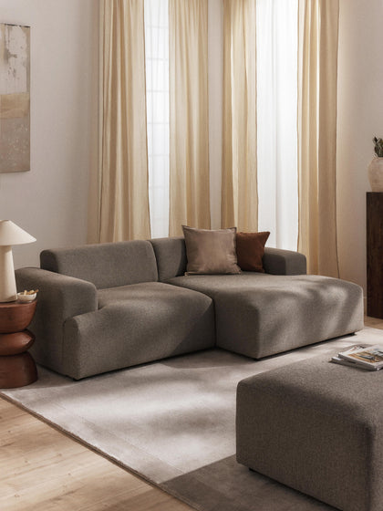 Westwing Collection Ecksofa Melva (3-Sitzer) Black Friday Preise