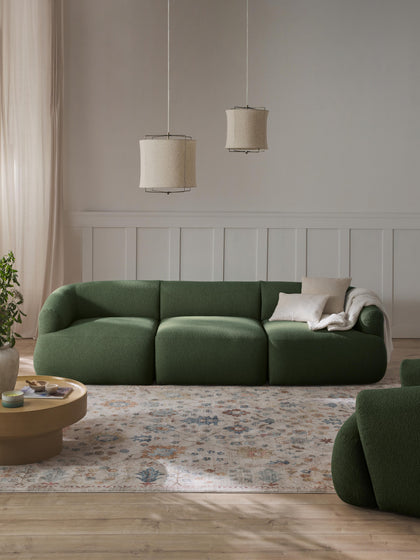 Westwing Collection Modulares Bouclé-Sofa Sofia (3-Sitzer) 2025