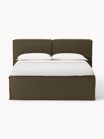 Westwing Collection Bouclé-Boxspringbett Lennon Meist gekauft