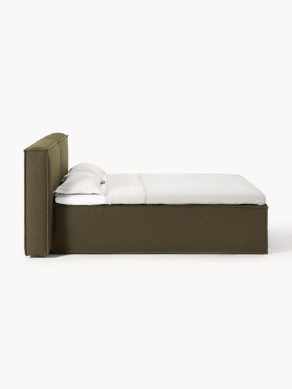 Westwing Collection Bouclé-Boxspringbett Lennon Meist gekauft