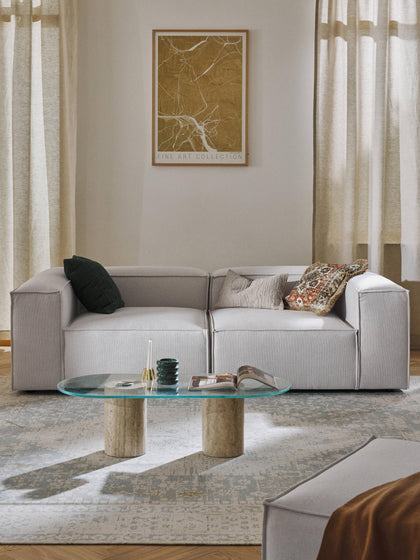 Westwing Collection Modulares Sofa Lennon (3-Sitzer) Kauf eins, bekomm eins gratis