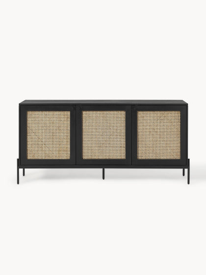 Westwing Collection Sideboard Vienna mit Wiener Geflecht Speichern exportieren