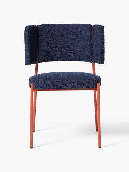 Westwing Collection Bouclé-Polsterstühle Samantha 2 Stück Kostenloser Versand