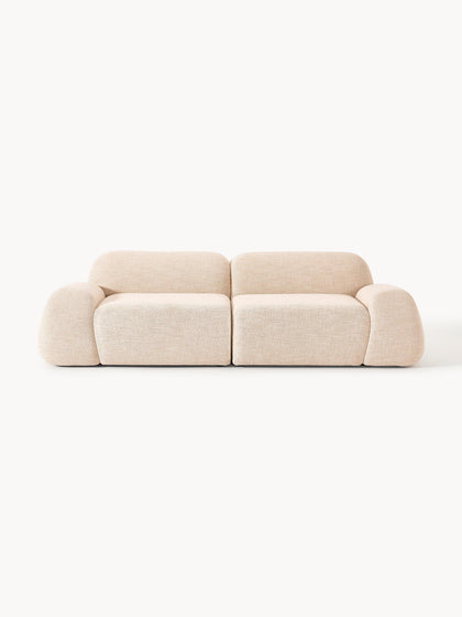 Westwing Collection Modulares Sofa Wolke (3-Sitzer) aus Bouclé Rabatt