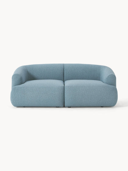 Westwing Collection Modulares Bouclé-Sofa Sofia (2-Sitzer) Exklusivangebot