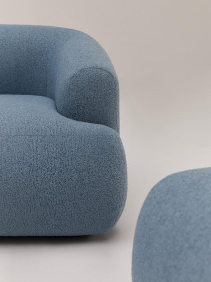Westwing Collection Modulares Bouclé-Sofa Sofia (2-Sitzer) Exklusivangebot