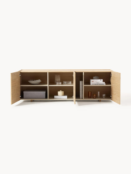 Westwing Collection Holz-Sideboard Larsen Black Friday