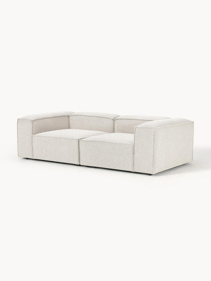 Westwing Collection Modulares Sofa Lennon (3-Sitzer) aus Bouclé Lagerräumung