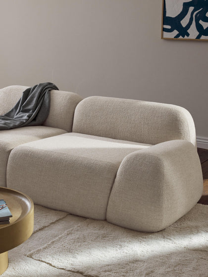 Westwing Collection Eckmodul Wolke aus Bouclé Sonderangebote