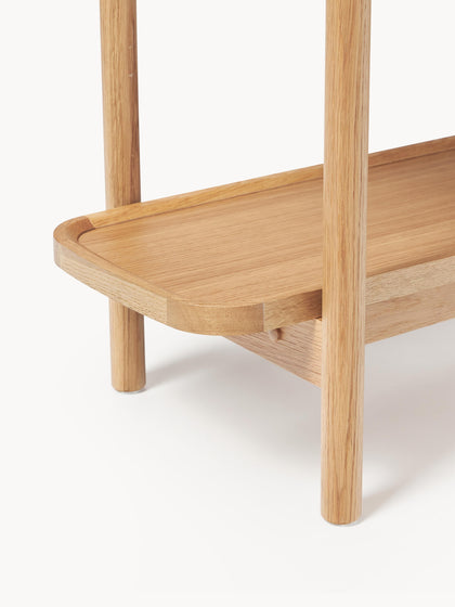 Westwing Collection Niedriges Holz-Regal Libby Neueste Stile