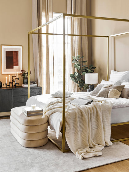 Westwing Collection Himmelbett Belle aus Metall Super Rabatt