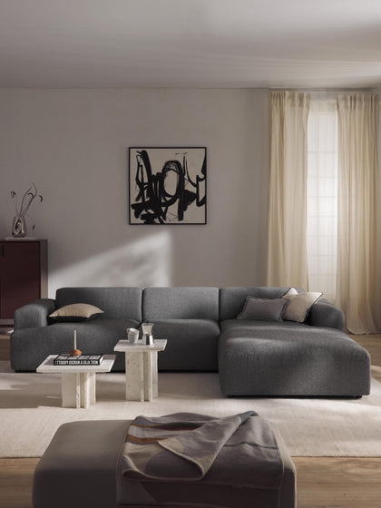 Westwing Collection Ecksofa Melva (4-Sitzer) Verkauf