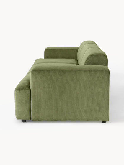 Westwing Collection Cord-Sofa Melva (4-Sitzer) Limitierter Zeitrabatt