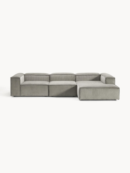 Westwing Collection Modulares Ecksofa Lennon aus Cord Günstig kaufen