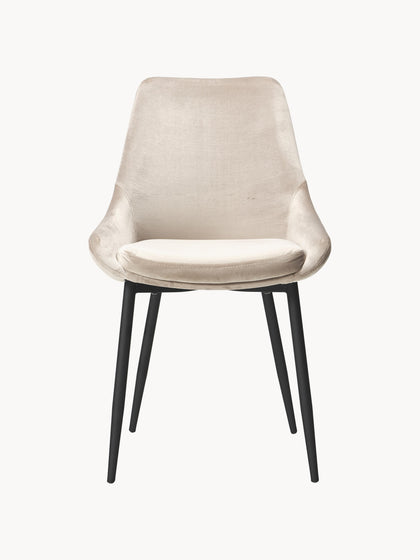 Westwing Collection Samt-Polsterstühle Sierra 2 Stück Flash Sale