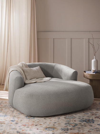 Westwing Collection XL Bouclé-Loungesessel Sofia Osterangebot