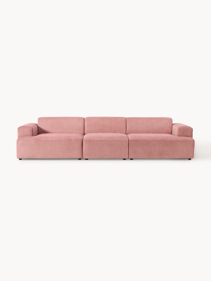 Westwing Collection Cord-Sofa Melva (4-Sitzer) Blitzangebot