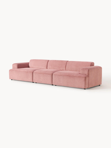 Westwing Collection Cord-Sofa Melva (4-Sitzer) Blitzangebot
