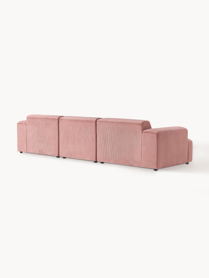 Westwing Collection Cord-Sofa Melva (4-Sitzer) Blitzangebot