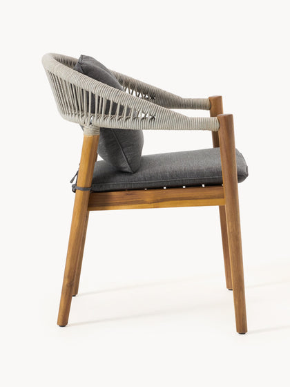 Westwing Collection Gartenstühle Marc aus Akazienholz 2 Stück Wochenangebot