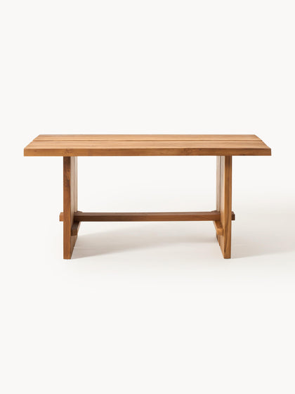 Westwing Collection Esstisch Hugo aus Teakholz in verschiedenen Größen im Angebot