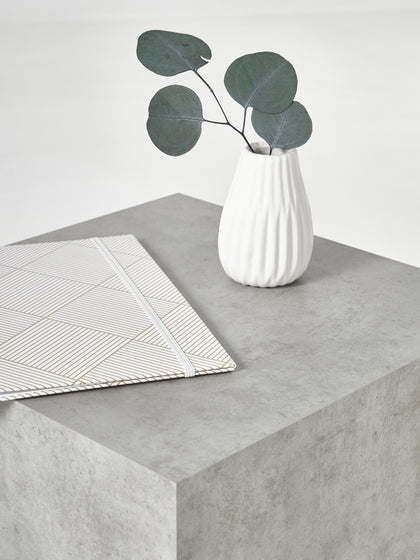 Westwing Collection Beistelltisch Lesley in Beton-Optik Sonderangebot