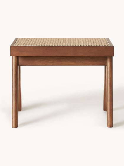 Westwing Collection Hocker Sissi mit Wiener Geflecht Rabatt